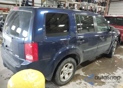 2013 Honda Pilot Lx from USA, damaged, VIN 5FNYF4H28DB082985